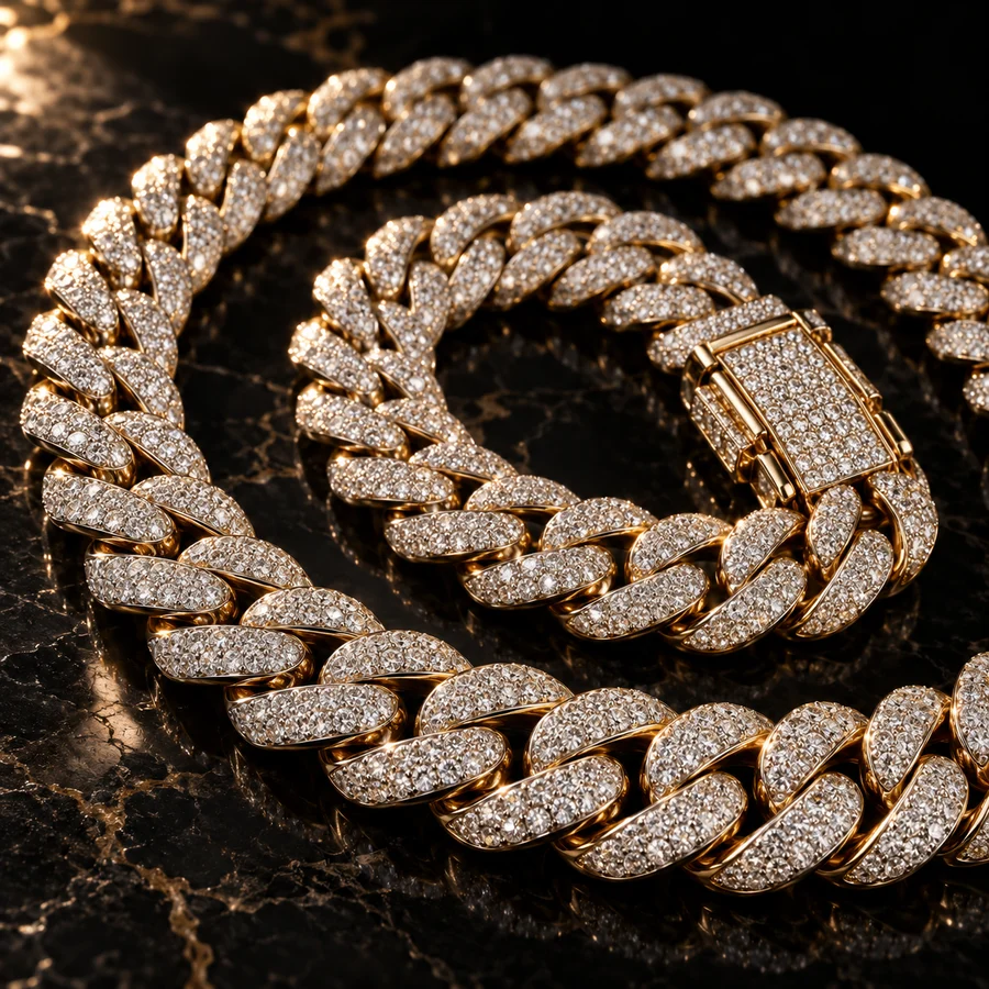 Diamond Cuban Link Chain