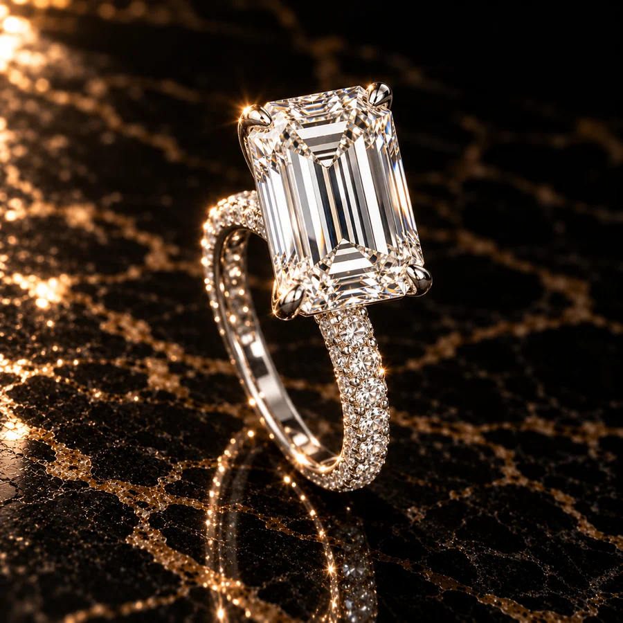 Emerald Cut Ring